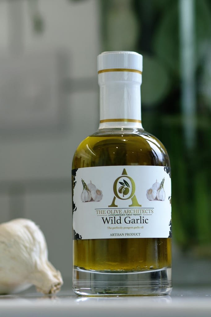 Wild Garlic Infused Olive Oil